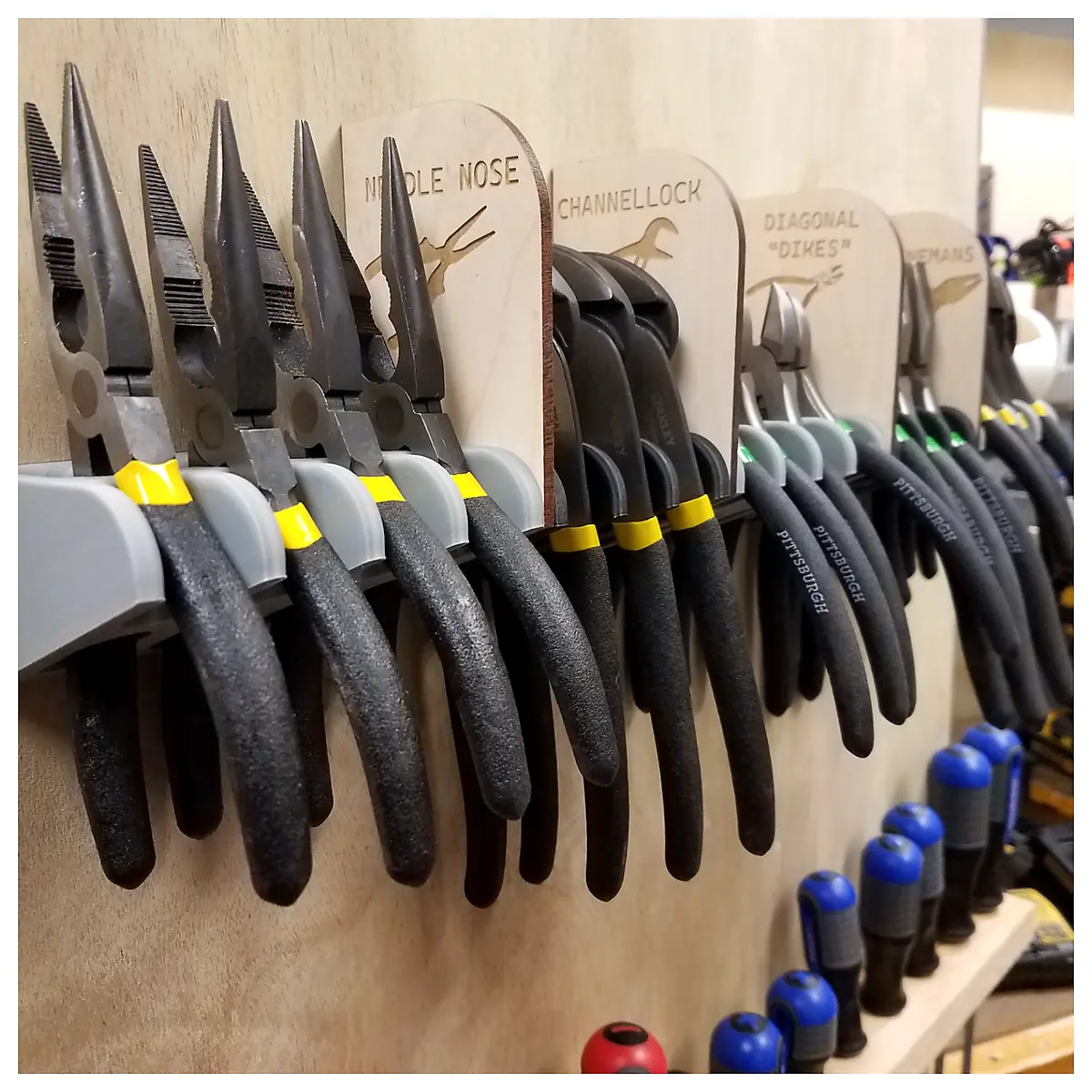Pliers Racks Pliers Holders Pliers Organizers Tool Storage Solutions Pliers Accessories Repair Parts