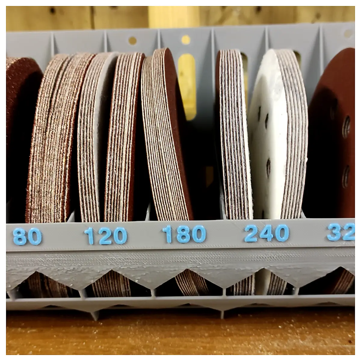 Sanding Disc Holder Organizer 125mm 150mm Multi Tool Accessories Sanding Disc Holder System