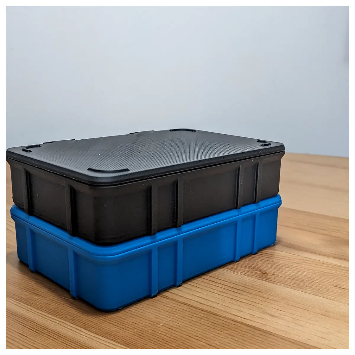Stackable Boxes with Lid Modular Storage System Internal Dividers Shipping Container Transport Boxes