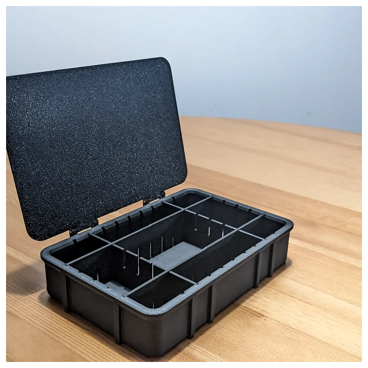 Stackable Boxes with Lid Modular Storage System Internal Dividers Shipping Container Transport Boxes