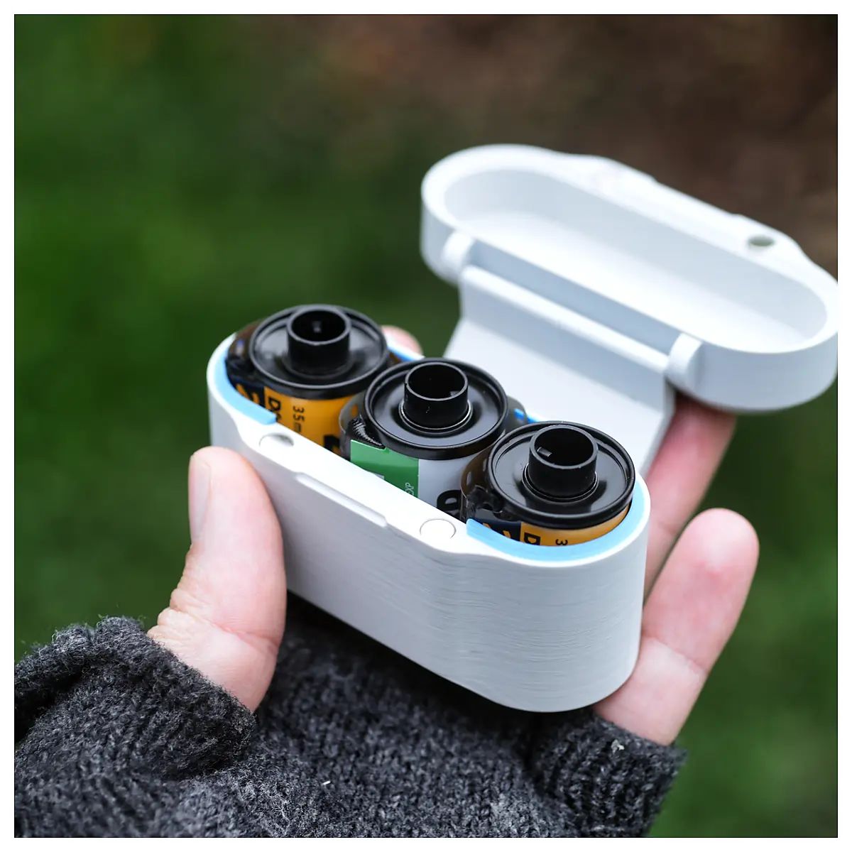 35mm Film Travel Case Print in Place Film Case Universal Film Storage Repair Parts