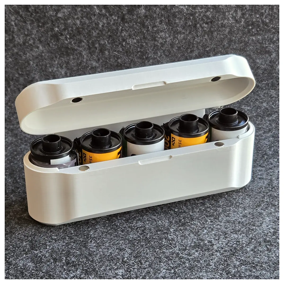 35mm Film Travel Case Print in Place Film Case Universal Film Storage Repair Parts