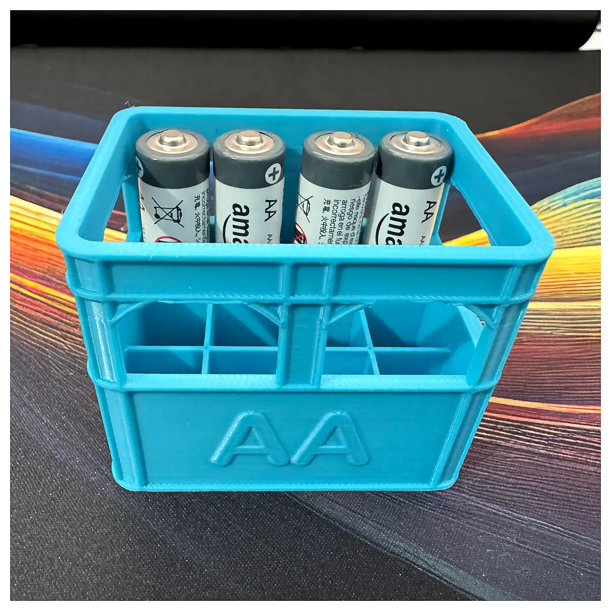 Battery Holder AA AAA 9V CR2032 C Charger Case Battery Storage Solutions Compatible