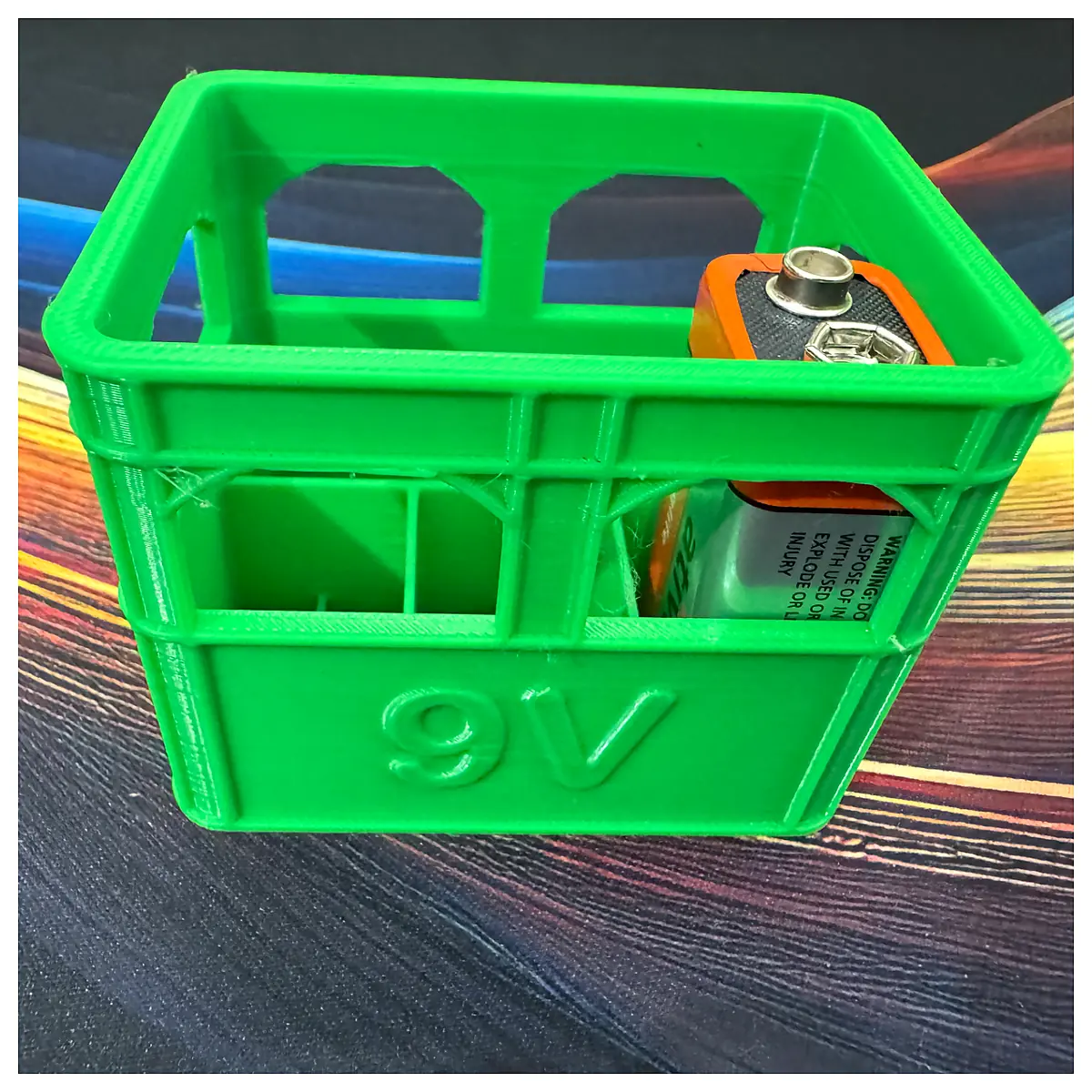 Battery Holder AA AAA 9V CR2032 C Charger Case Battery Storage Solutions Compatible