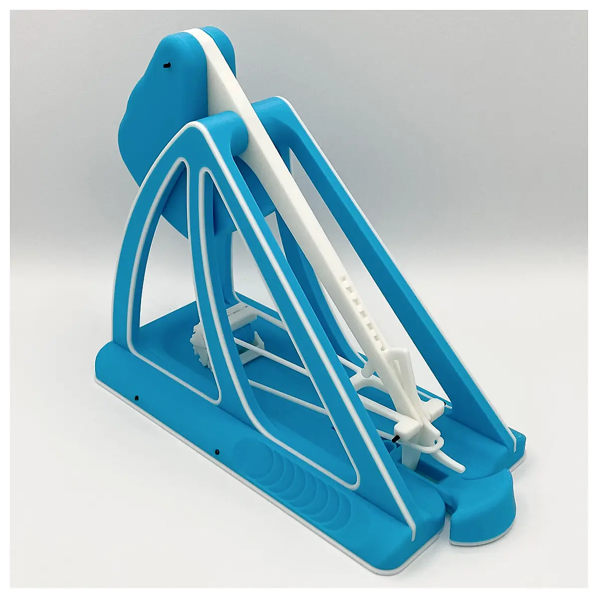 Tabletop Trebuchet Toy Throwing Toy Projectile Launcher DIY Craft Kids Fun