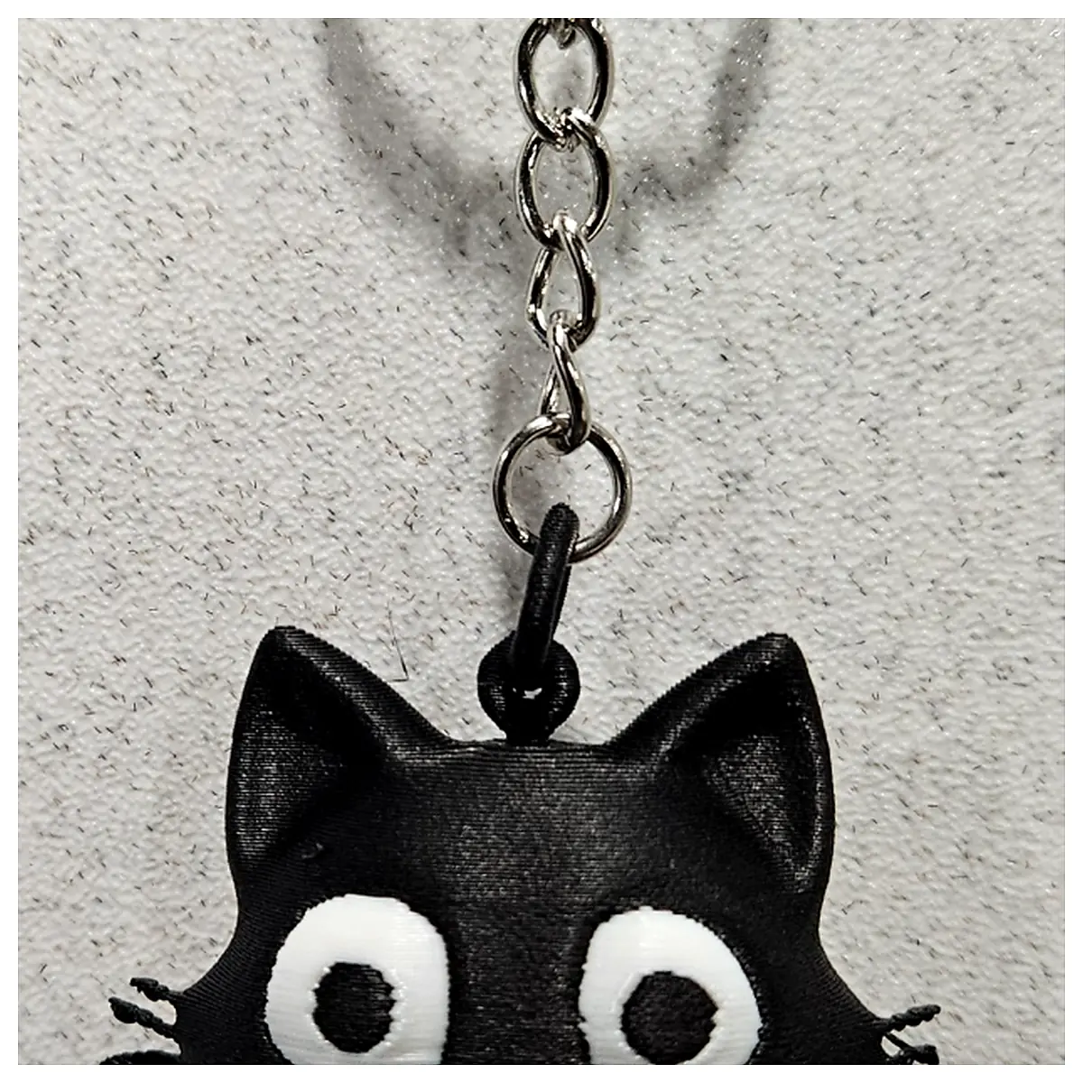 Cat Keychain Cute Cat Charm Keyring Pet Decoration Replacement Parts Repair