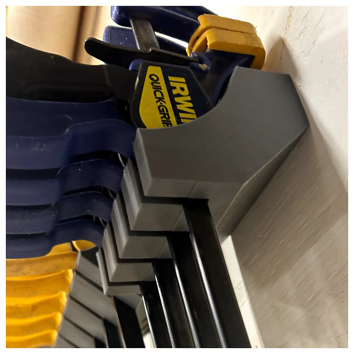 Wall Mounted Tool Rack Quick Grip System Storage Parts Repair Accessories Organizer