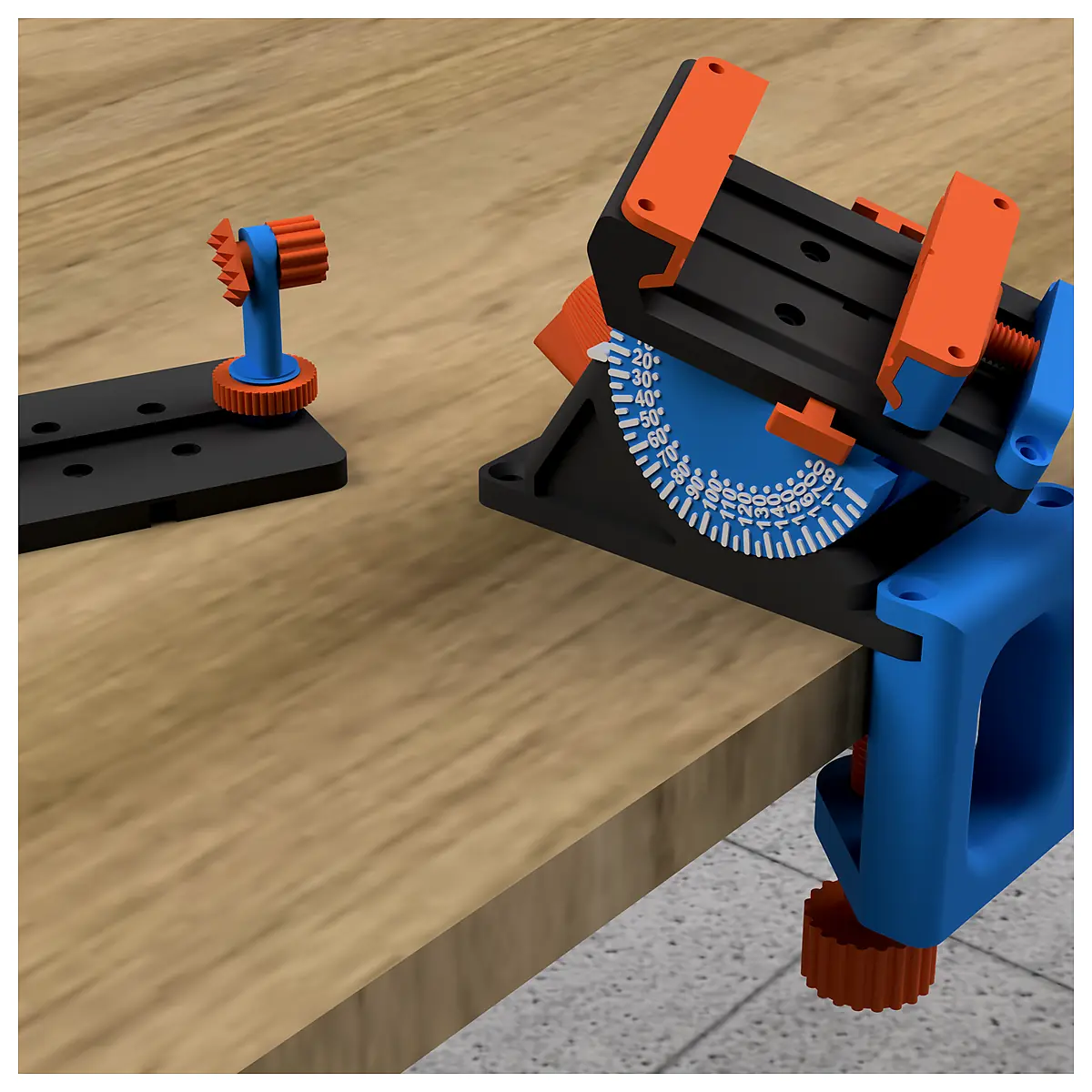 Multi Axis Clamp Interchangeable Attachments Gripping Tool Parts Repair Order