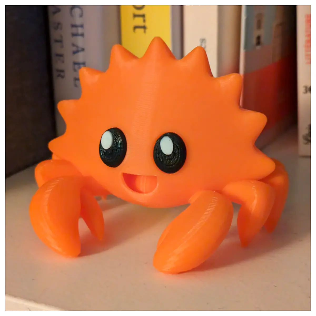 Ferris the Crab Toy Realistic Crab Model Kids Toy Marine Animal Educational Toy Brain Teaser Great for Toddler Learning