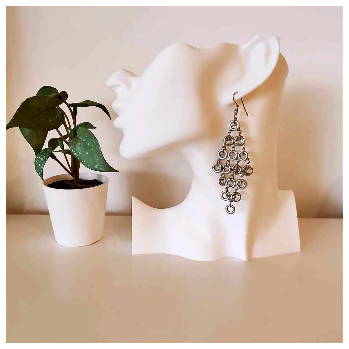 Earring Display Stand Universal Jewelry Display Multi Tiered Display Fixture Shop Accessories Creative Display Easy Assembly