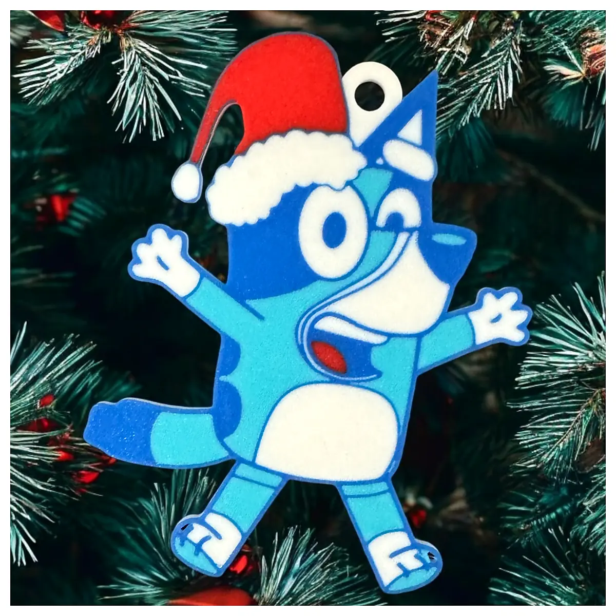 Bluey Christmas Toy Set Blue Kids Toys Christmas Gift Decoration Festive Gift Toy Parts Accessories