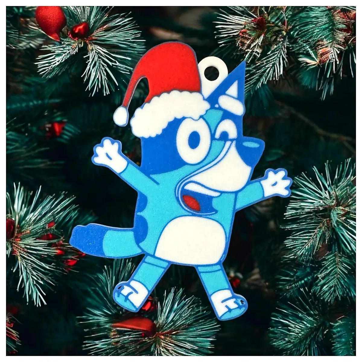Bluey Christmas Toy Set Blue Kids Toys Christmas Gift Decoration Festive Gift Toy Parts Accessories