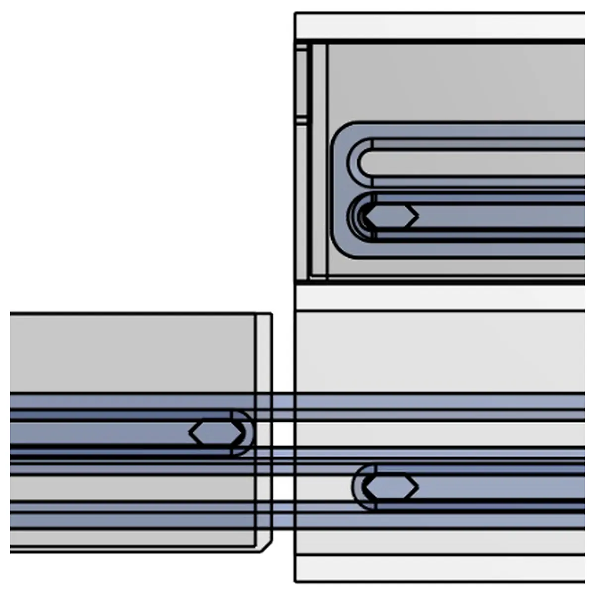 Drawer Slide Rails Drawer Slides Mobile Drawers Slide Rail Hardware Repair Parts