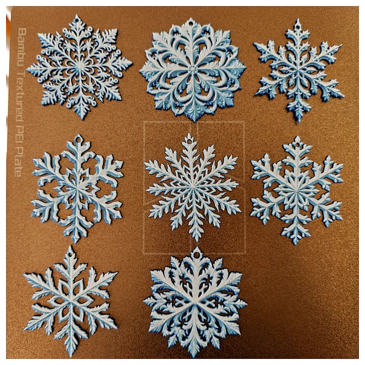 Mini Snowflake Ornament Pack Winter Decor Snowflake Ornaments Christmas Decorations Party Decorations Festive Supplies