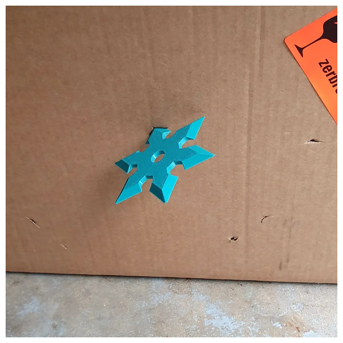 Ninja Star Shuriken Box Opener Tool Knife Multi Function Box Opener Gift Box Unboxing Knife Blades