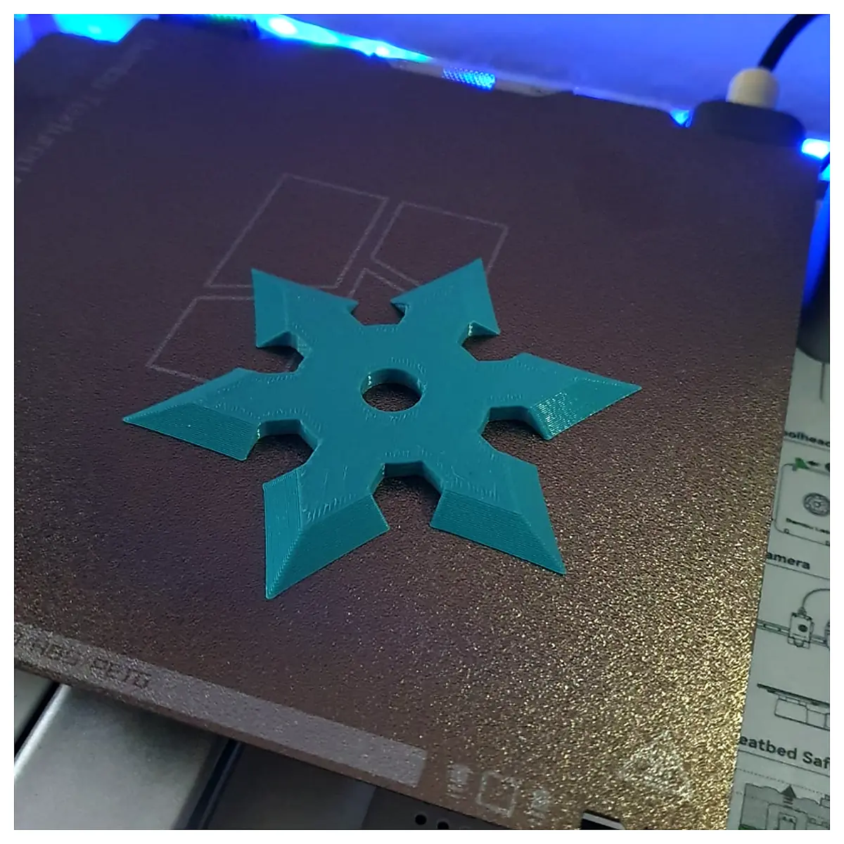 Ninja Star Shuriken Box Opener Tool Knife Multi Function Box Opener Gift Box Unboxing Knife Blades