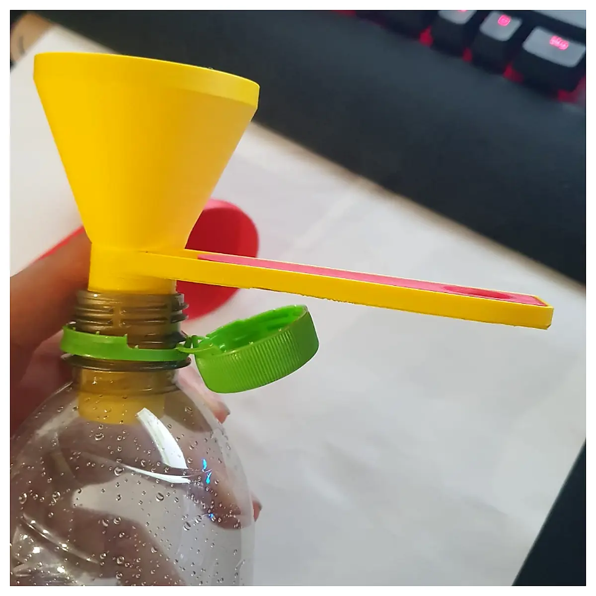 Funnel Scoop Measuring Cup Kitchen Measuring Tools Baking Scoop Accessories Universal Cup