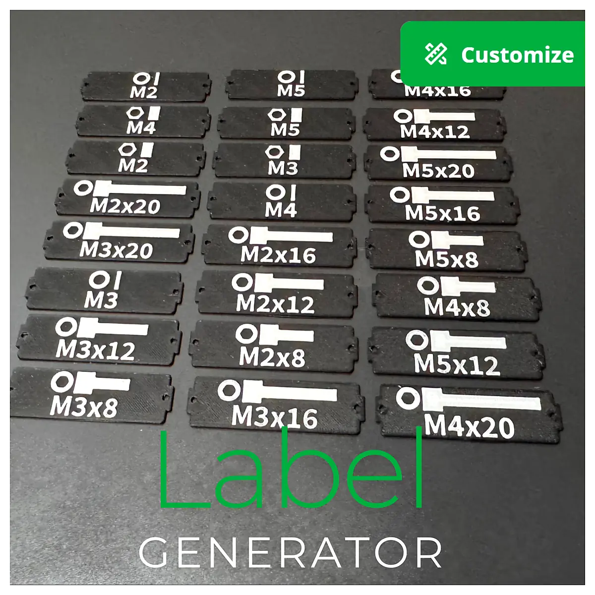 Gridfinity Bin Organizer System Labels Storage Solutions Minimalist Space Organization Smart Storage