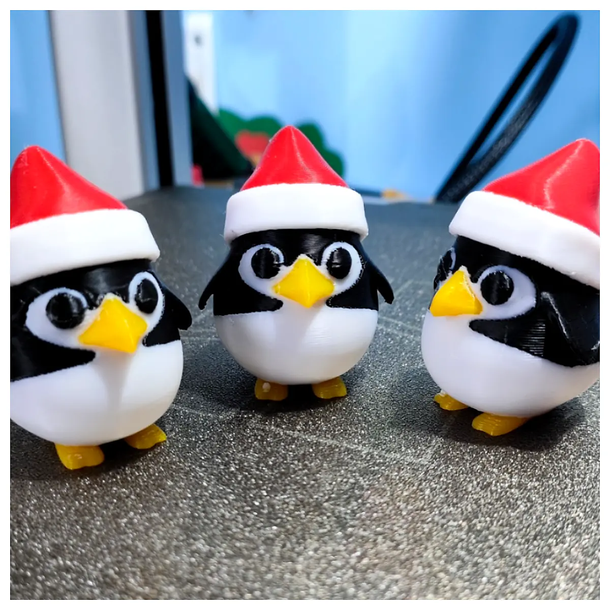 Festive Penguin Toy Christmas Decoration Cute Warm Universal Toy Gift Parts Repair