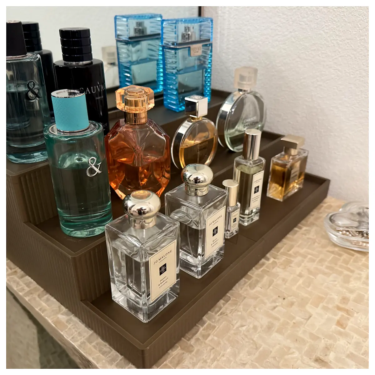 Perfume Set 3 Tier Spray Diffuser Fragrance Atomizer Replenishment Supply Stock