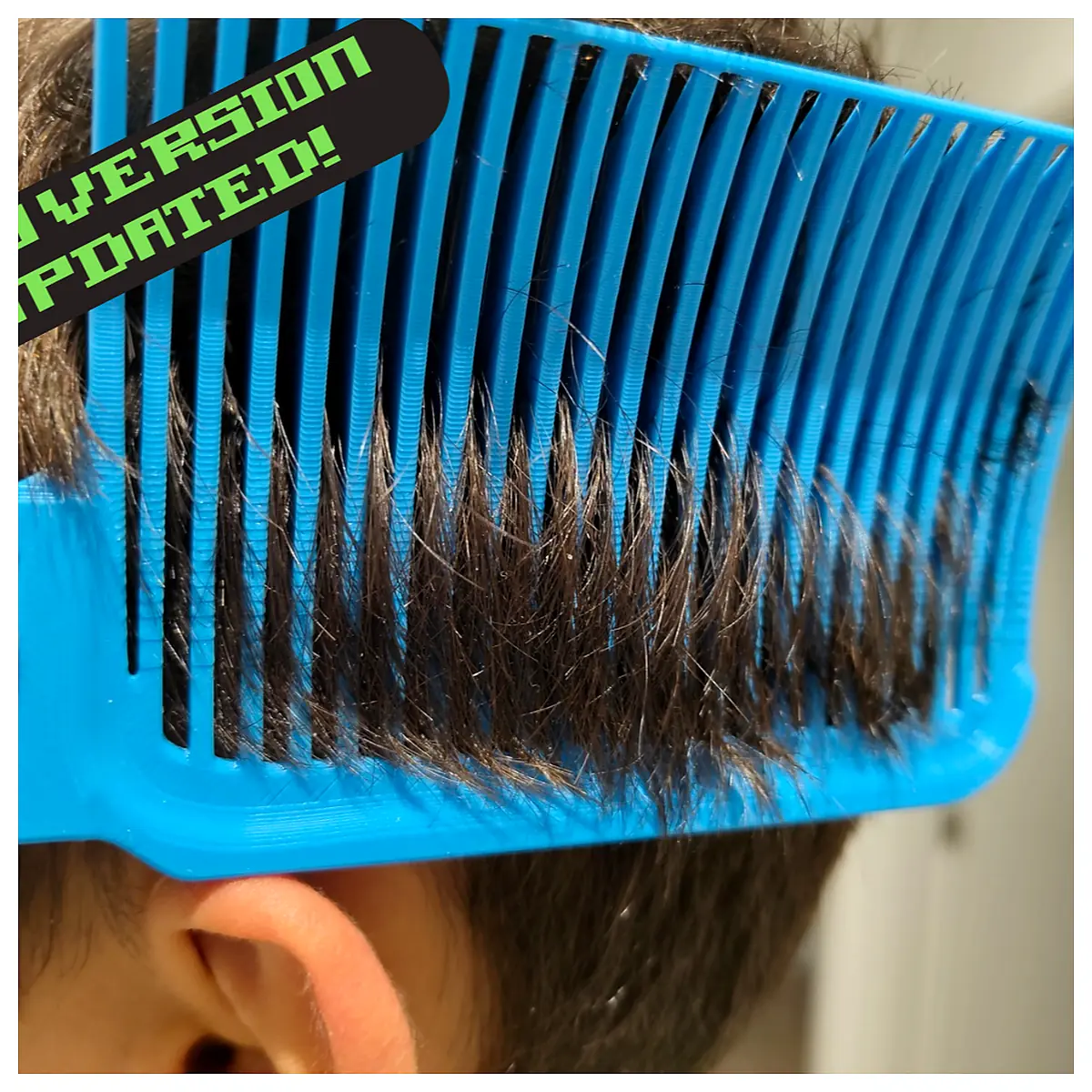 Blending Comb Logarithmic Gradient Makeup Tool Hair Mixing Art Supplies Blend Hair Gradual Fade Effect