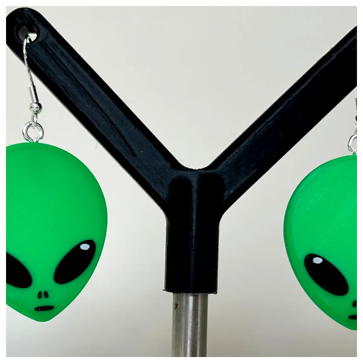 Alien Earrings Design Star Earrings Fantasy Jewelry Creative Gift Silver Gold Astronaut Earrings Parts Replacement
