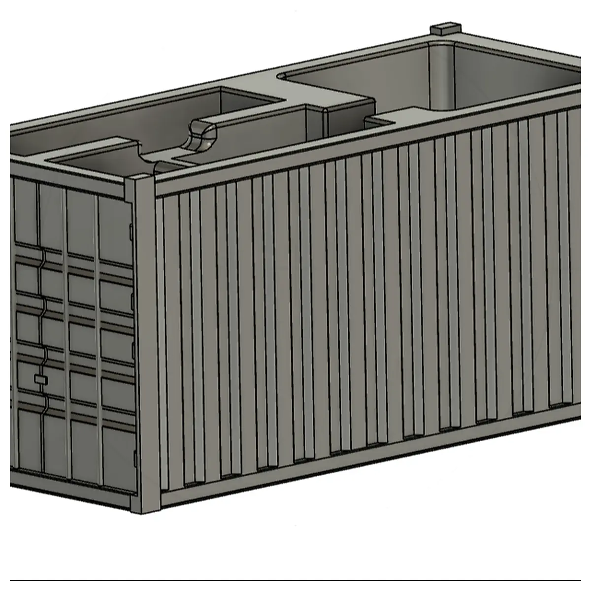Sea Container Desk Organizer Large Capacity Storage Box Office Table Supplies Parts Accessories