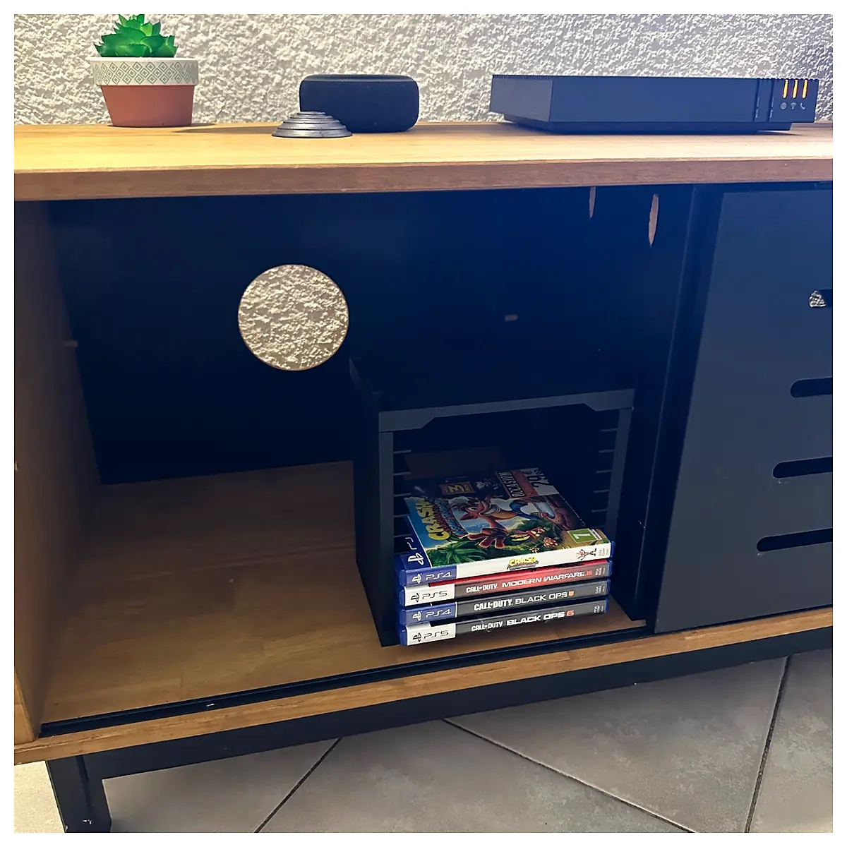 Video Game Storage Tower Stackable Units Game Shelving Electronic Game Accessories Game Boxes Storage Solutions