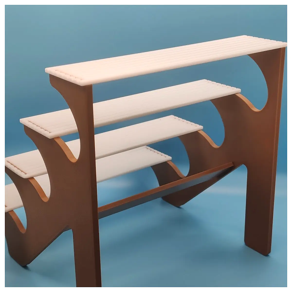 4 Shelf Display Stand Retail Display Fixture Promotion Stand Product Display Fixture
