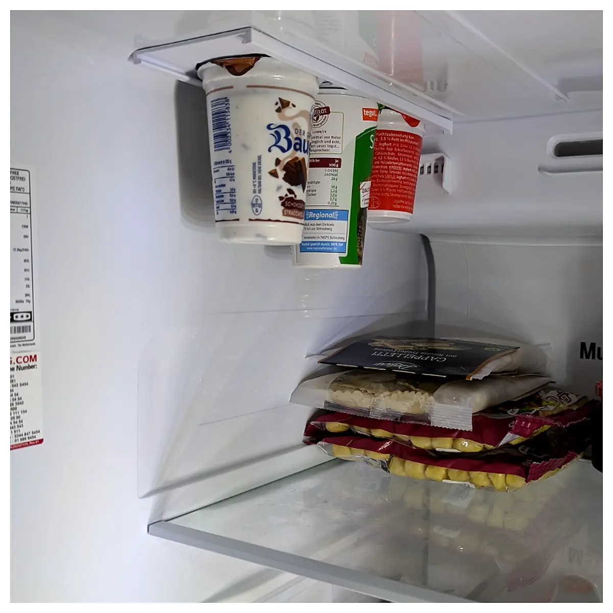 Fridge Organizer Refrigerator Storage Bins Food Vegetable Fruit Shelf Universal Accessory Parts Quick Storage