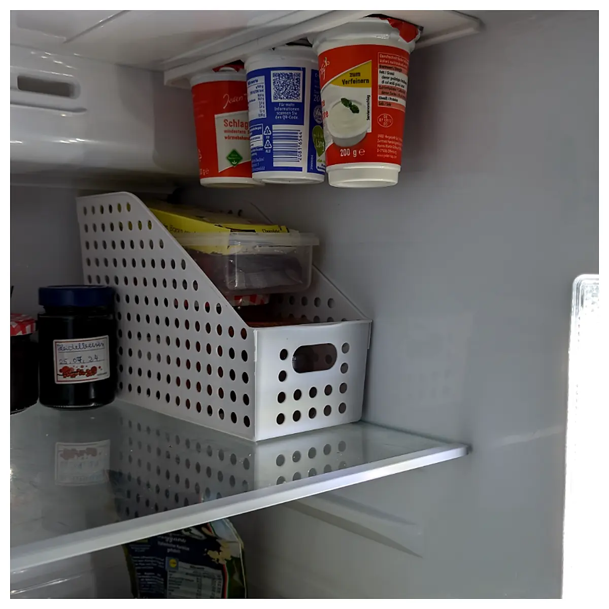 Fridge Organizer Refrigerator Storage Bins Food Vegetable Fruit Shelf Universal Accessory Parts Quick Storage