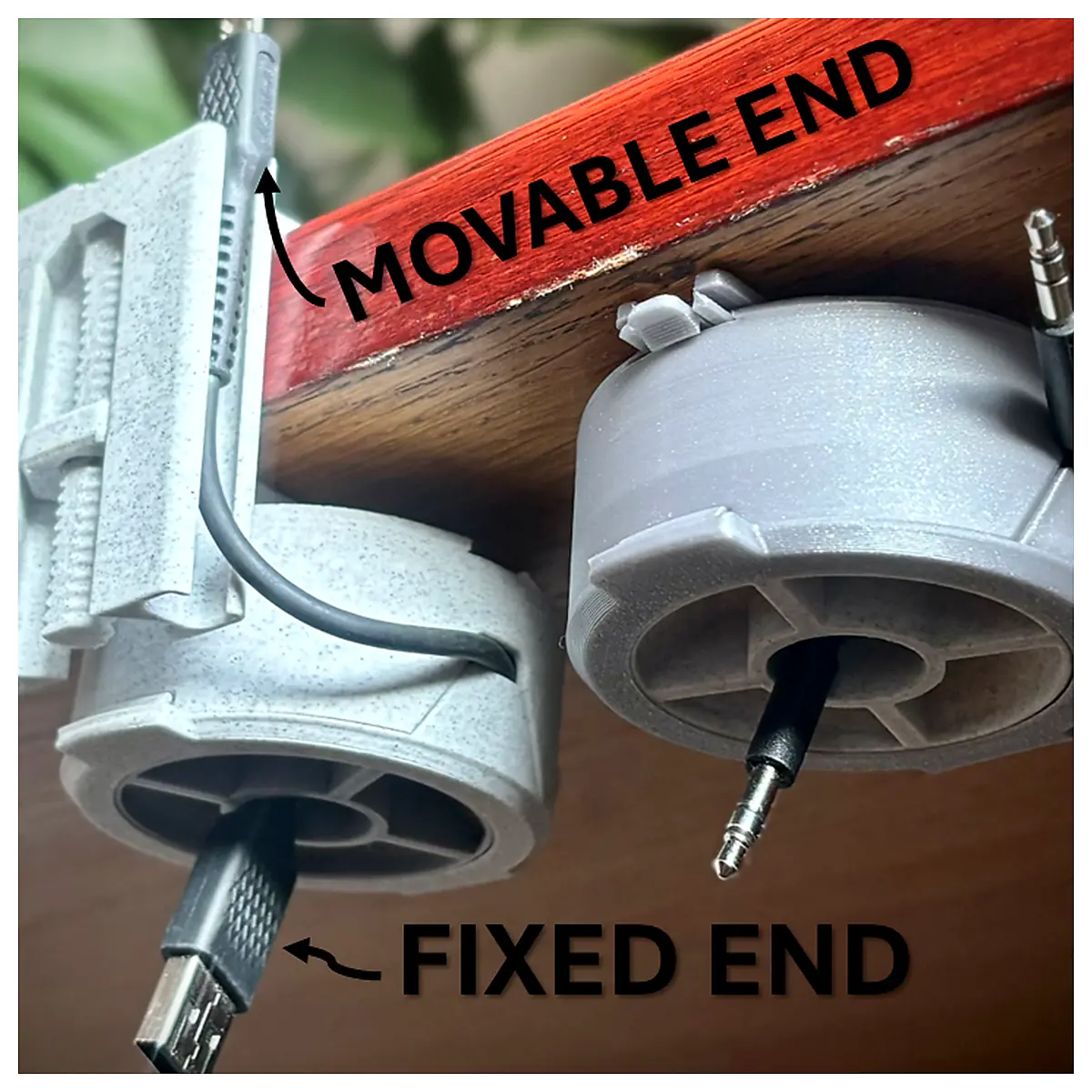 Cable Organizer Winder One Sided Coil Cable Management System Cable Ties Wire Organizer