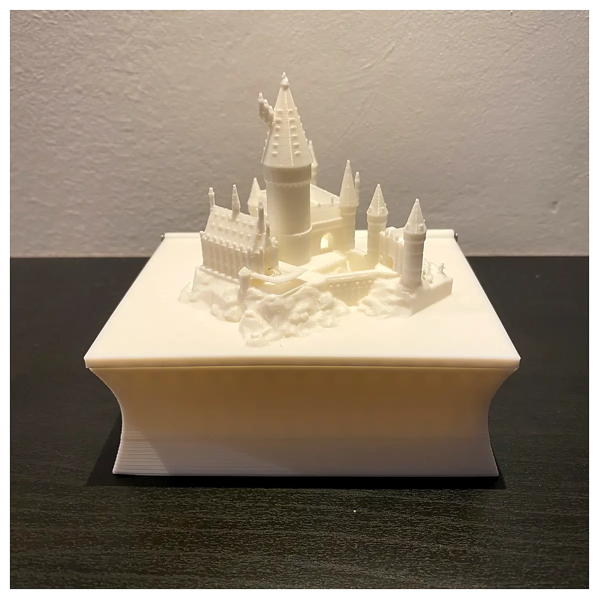 Hogwarts Castle Model Kit Magic World Building Toy Collectible Assembly Model