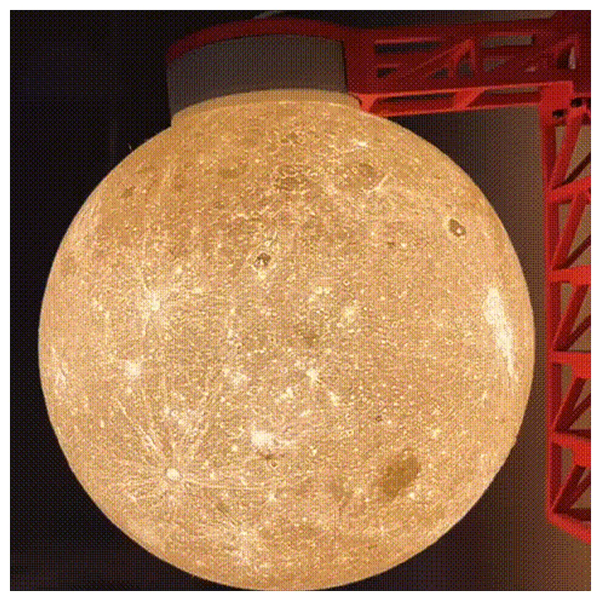 Rotating Moon Pad Sleep Aid Relaxation Improve Sleep Meditation Mat Yoga Mat For Bedroom Living Room