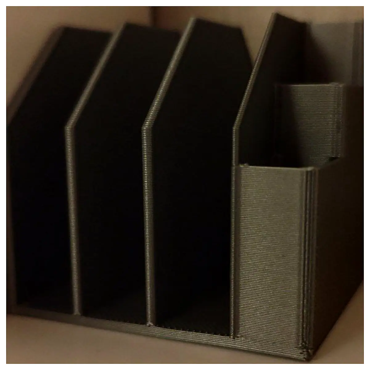Desk Organizer Document Holder Vertical Storage Solution Office Supplies Multi Purpose