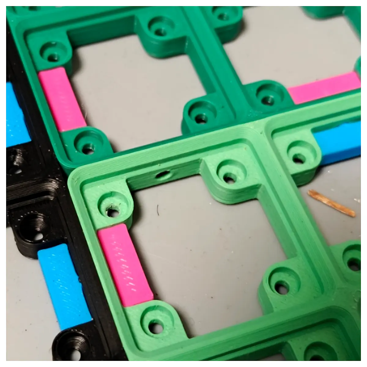 Gridfinity Base Connector Magnetic Clips Organization System Desk Storage Parts Accessories Repair