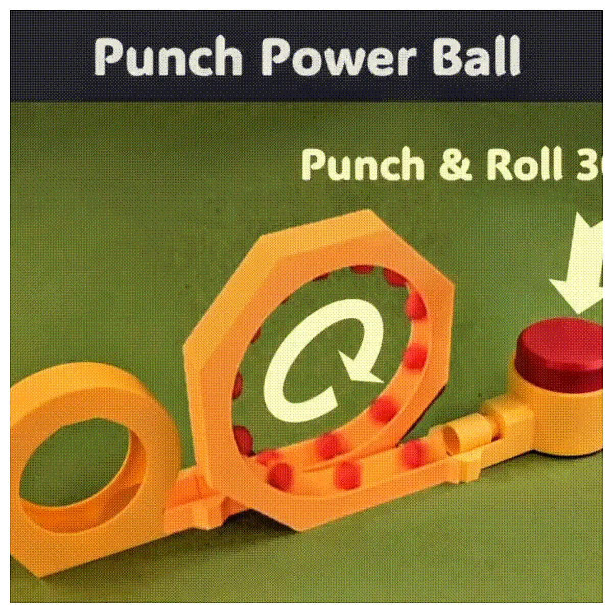 Roll Over 360 Challenge Ball Game Indoor Fun Sports Toys Universal Play 360 Rotation