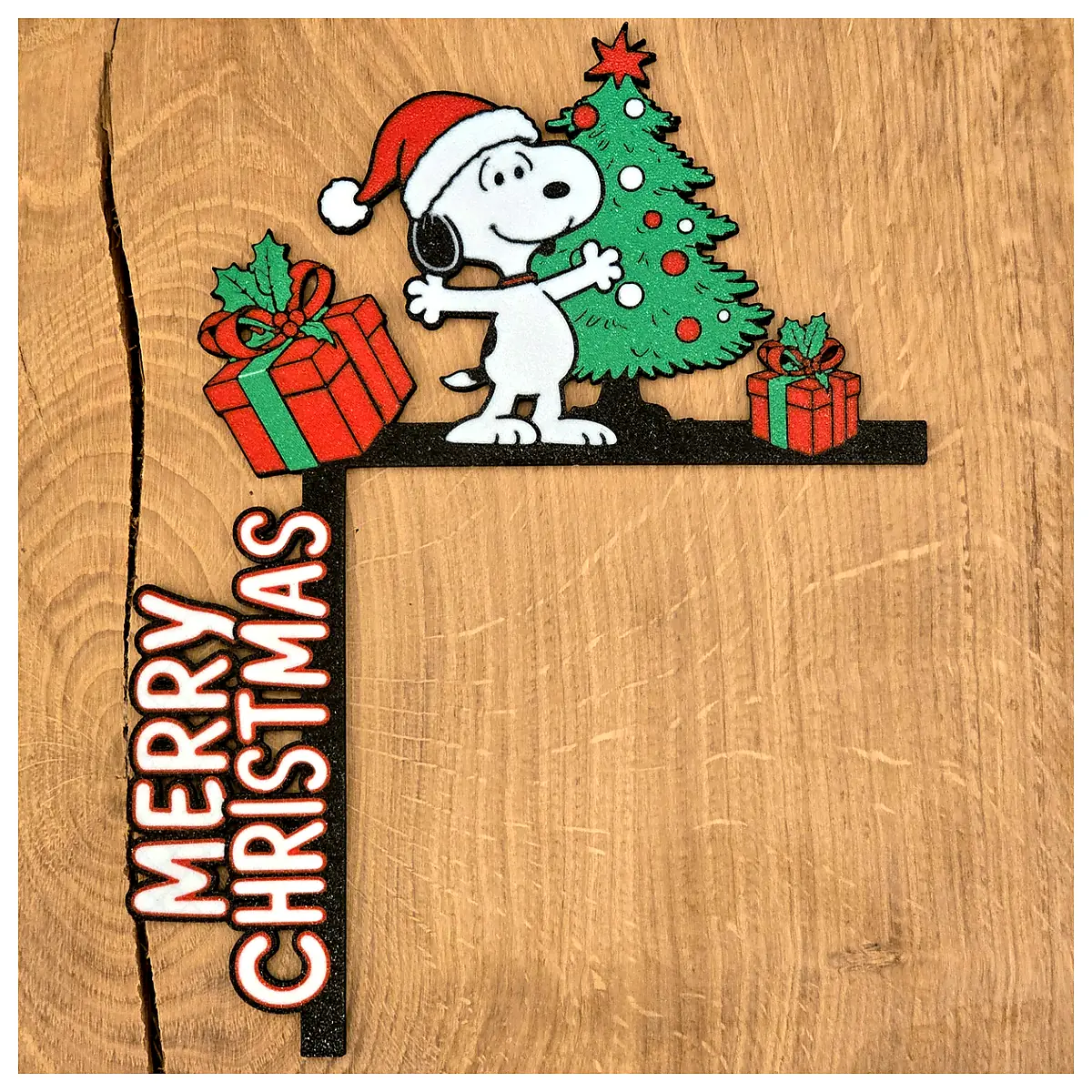 Christmas Snoopy Corner Decor Left Right Universal Festive Home Decoration Holiday Gift Accessories