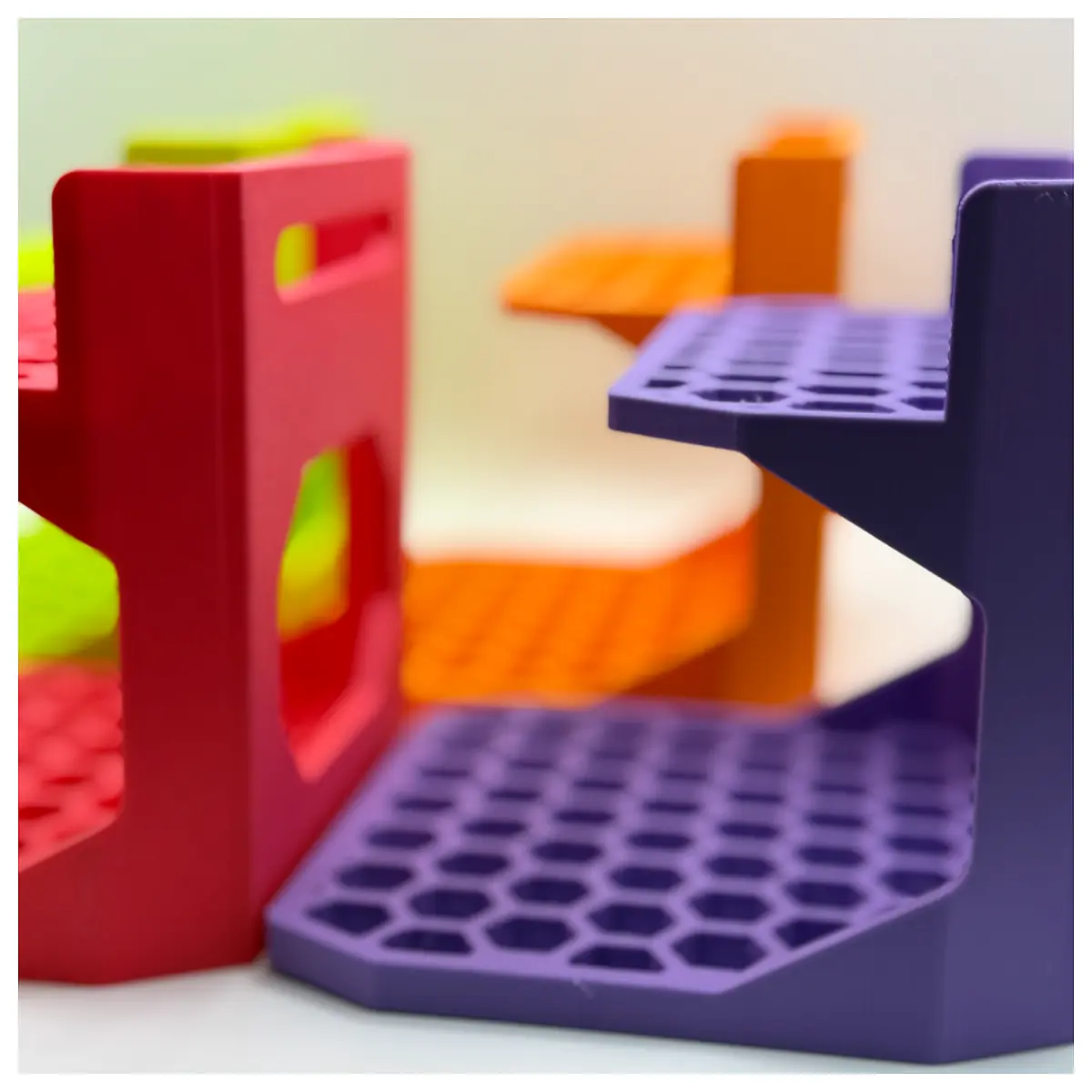 Universal Shelf Unit Tool Rack Half Storage Organizer Parts Kit Repair Accessories