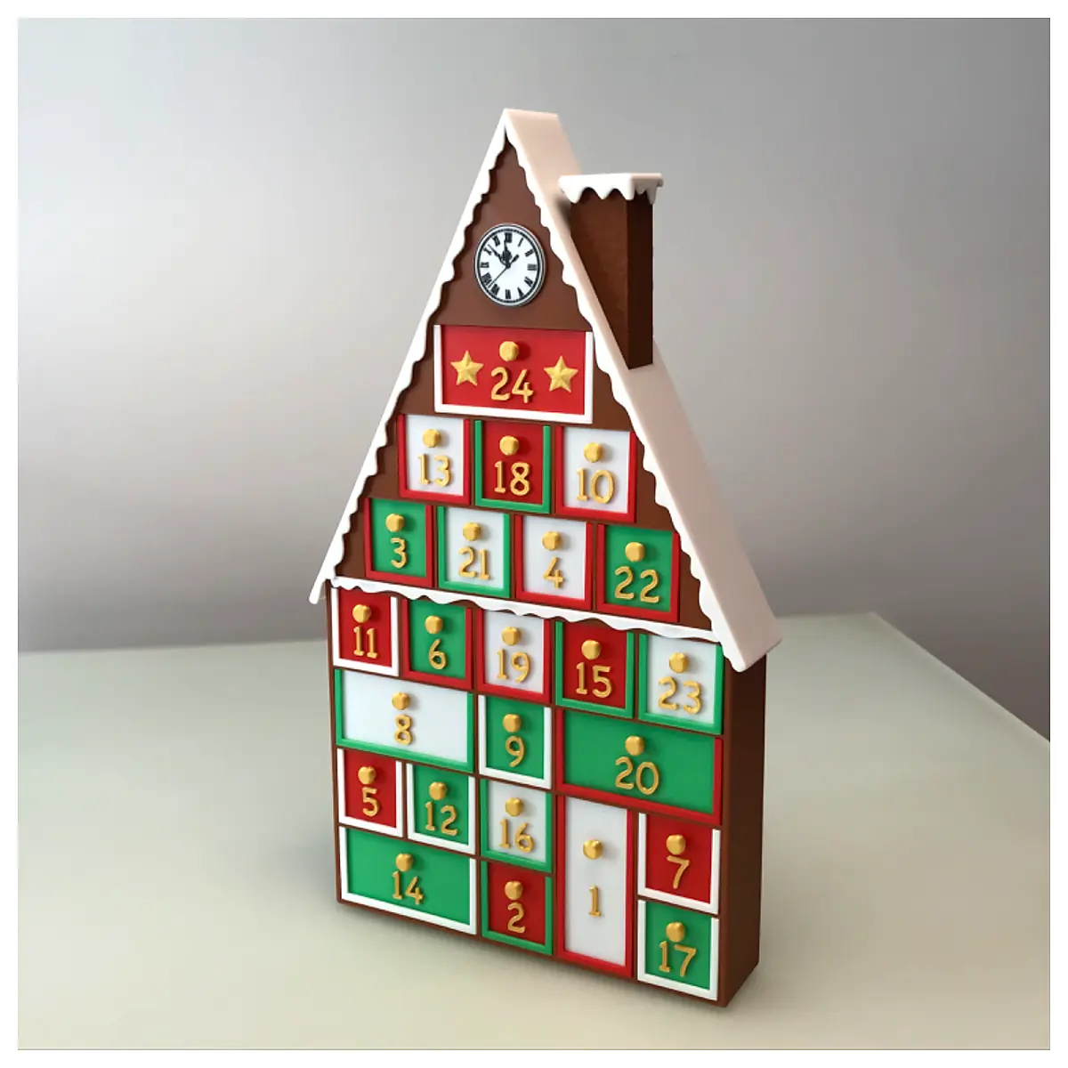 Advent Calendar Decorations Holiday Gifts Festive Decorations Creative Gifts Christmas Decor Gift Boxes
