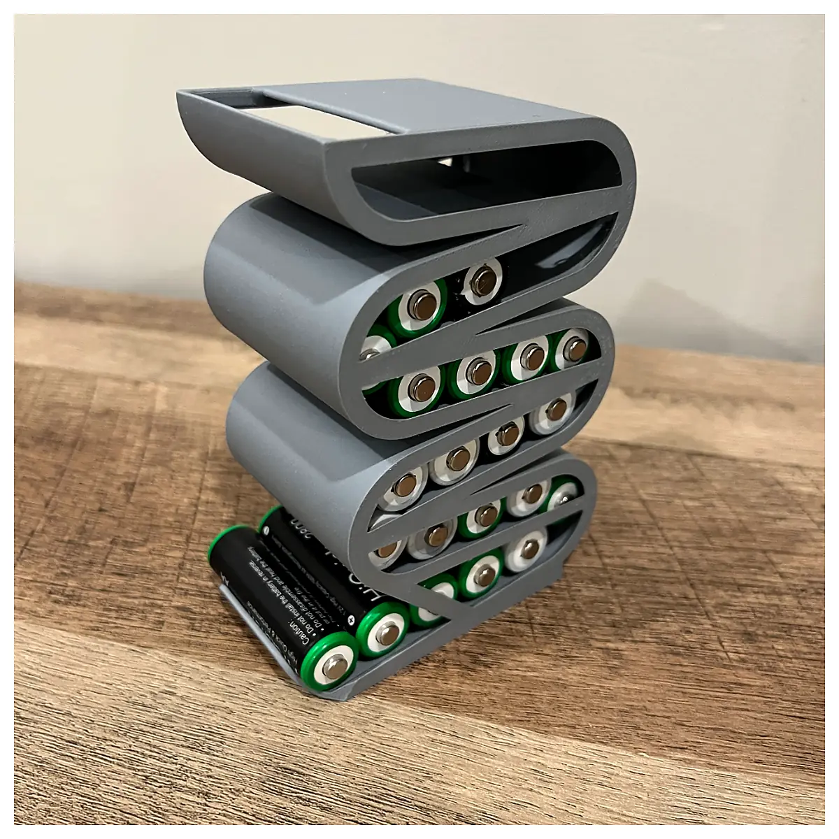 AA AAA Battery Dispenser Organizer Storage Charger Automatic Dispensing System Battery Holder Supply