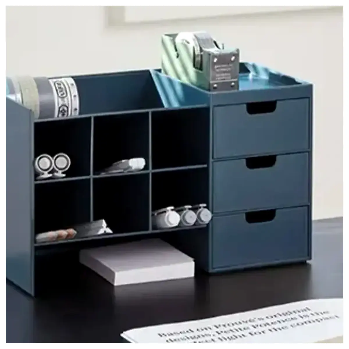Desk Organizer Storage Solutions Multi Purpose Organizer Office Supplies Storage Box Desktop Accessories