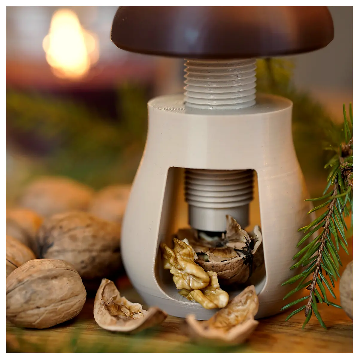 Nutcracker Mushroom Supplement Multi Purpose Health Food Mushroom Nutrition Boost Immunity Mushroom Extract Supplement