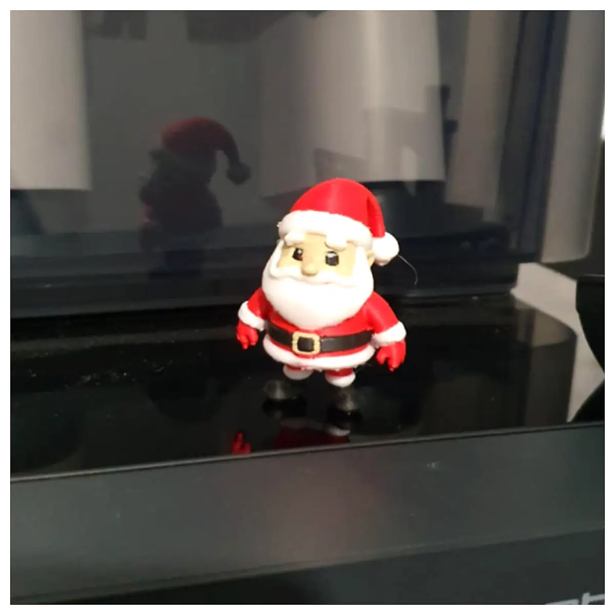 Mini Santa Claus Toy Figure Christmas Decoration Christmas Gift Party Supplies Festive Decor
