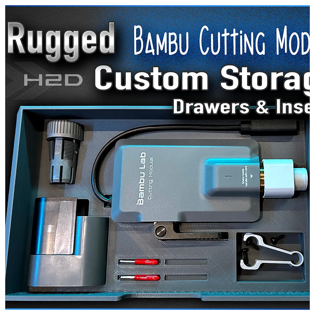 Custom Storage Drawers Gridfinity Rugged Drawers Organization Boxes DIY Storage Solutions Parts Accessories