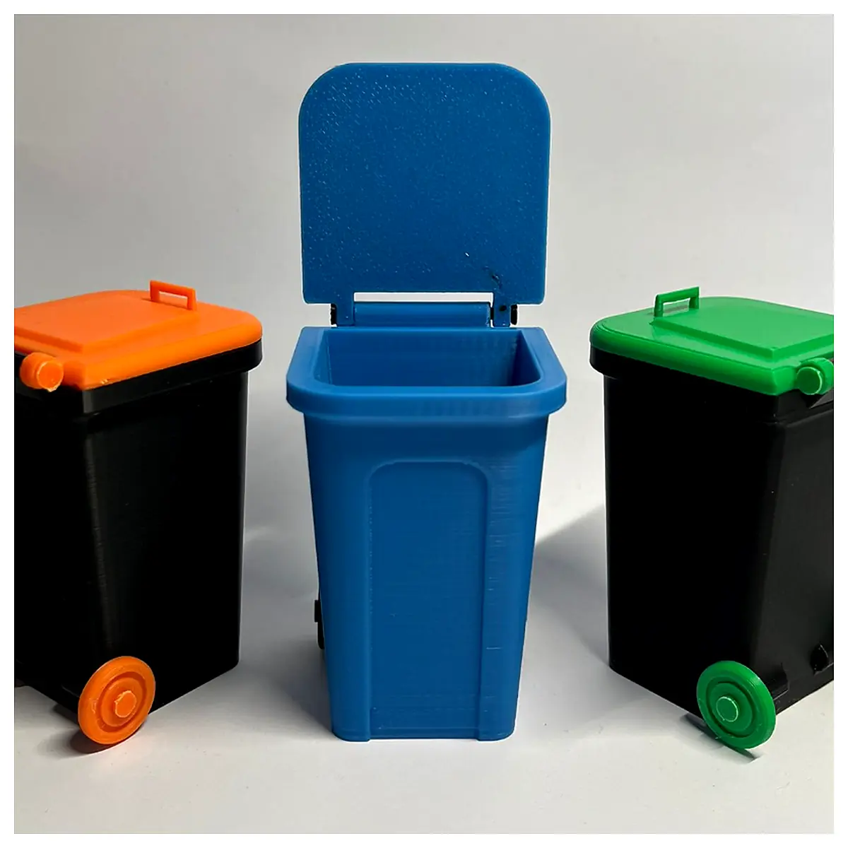 Trash Can Wheelie Bin V2 Universal Waste Container Parts Repair Replacement