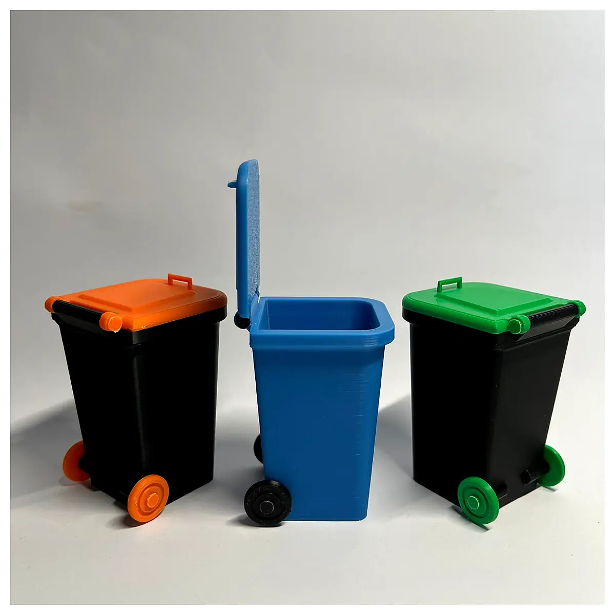 Trash Can Wheelie Bin V2 Universal Waste Container Parts Repair Replacement