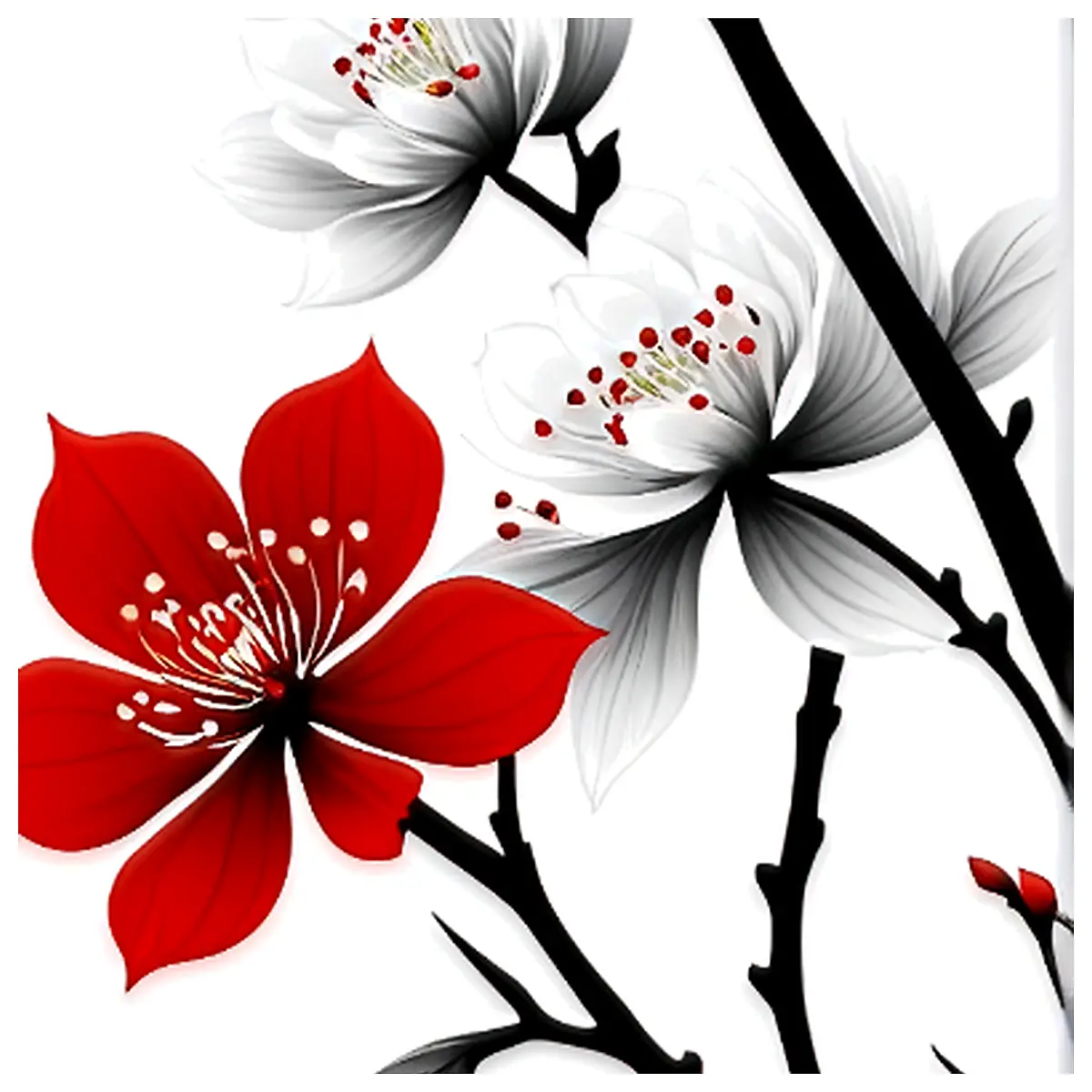 Cherry Blossom Bookmark Series Single Flowers Floral Decoration Writing Stationery Memorial Gift Collection Wholesale Retail