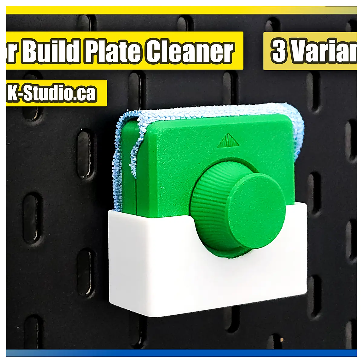 3D Printer Build Plate Cleaner Holder Parts Cleaning System Spray Nozzle Cleaner Maintenance Tool Accessories