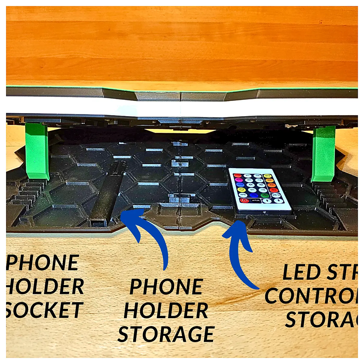 Laptop Stand RGB Fan Phone Holder Adjustable Tilt Cooling Support Accessories Laptop Stand Parts